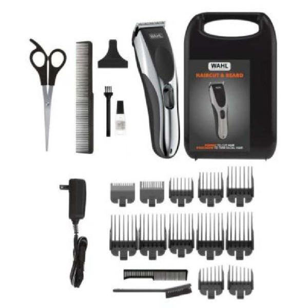 Wahl Lithium Ion Inalámbrica 10 Velocidades 22 Piezas Corte Preciso Negro