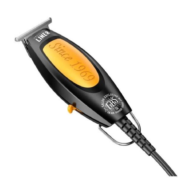 GBS Absolute Liner 0780 Trimmer Barbería Motor Silencioso 45W Ajuste Digital Negro