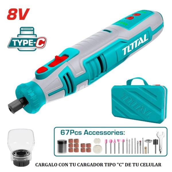 Rectificadora 8v 5000-28000rpm - TMGLI0801