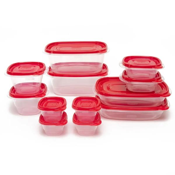 Kit Tapers Herméticos Take Along 500ml/750ml Ideal Meal Prep y Almacenamiento Multiusos