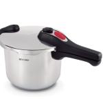 Olla a Presión Record Acero Inoxidable 6L Antiadherente Seguridad 3 Niveles