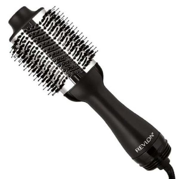 Revlon RVDR5222TLA2 Cepillo Profesional Iónico 3 Temperaturas Tecnología Anti-Frizz Negro